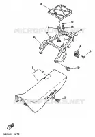 SEAT / CARRIER for Yamaha SUPERTENERE 1992