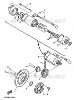 STARTER CLUTCH for Yamaha SUPERTENERE 1993