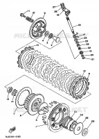 STARTER CLUTCH for Yamaha SUPERTENERE 1993