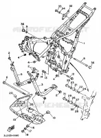 FRAME for Yamaha SUPERTENERE 1993