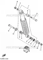 REAR SHOCK ABSORBER for Yamaha SUPERTENERE 1993