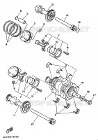 CRANKSHAFT / PISTON for Yamaha SUPERTENERE 1993
