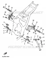 STAND / FOOTREST for Yamaha SUPERTENERE 1993