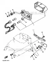 TAIL LIGHT for Yamaha SUPERTENERE 1993