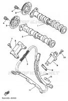 CAMSHAFT / TIMING CHAIN for Yamaha SUPERTENERE 1993