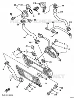 RADIATOR / HOSES for Yamaha SUPERTENERE 1993