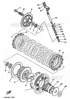 STARTER CLUTCH for Yamaha SUPERTENERE 1994
