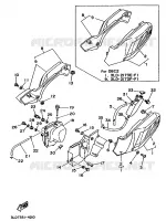 SIDE COVER for Yamaha SUPERTENERE 1994