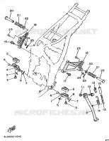 STAND / FOOTREST for Yamaha SUPERTENERE 1994
