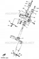STEERING for Yamaha SUPERTENERE 1994