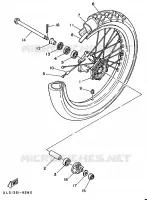 FRONT WHEEL for Yamaha SUPERTENERE 1994