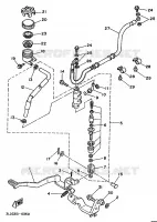 FRONT MASTER CYLINDER for Yamaha SUPERTENERE 1994