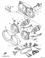 OPTIONAL PARTS   CARBURETOR / HEADLIGHT / METER for Yamaha SUPERTENERE 1994