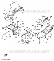 SIDE COVER for Yamaha SUPERTENERE 1995