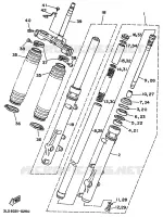 FRONT FORK for Yamaha SUPERTENERE 1995