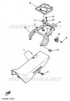 SEAT / CARRIER for Yamaha SUPERTENERE 1995