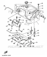 FUEL TANK for Yamaha SUPERTENERE 1993