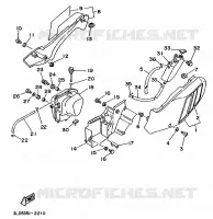 SIDE COVER for Yamaha SUPERTENERE 1992