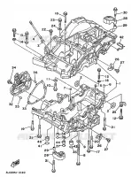 CRANKCASE for Yamaha SUPERTENERE 1993
