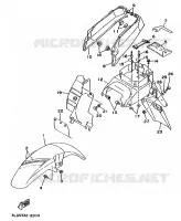 FENDER for Yamaha SUPERTENERE 1993