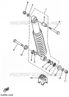 REAR SHOCK ABSORBER for Yamaha SUPERTENERE 1993