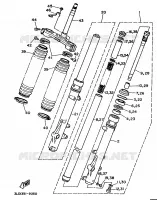 FRONT FORK for Yamaha SUPERTENERE 1993