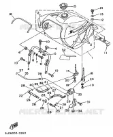 FUEL TANK for Yamaha SUPERTENERE 1993