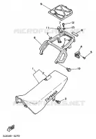SEAT / CARRIER for Yamaha SUPERTENERE 1993