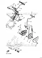 OIL PUMP for Yamaha VIRAGO 1986
