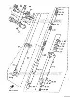 FRONT FORK for Yamaha VIRAGO 1986