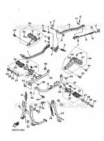STAND / FOOTREST for Yamaha VIRAGO 1986