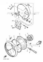 HEADLIGHT for Yamaha VIRAGO 1986