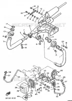 EXHAUST for Yamaha VIRAGO 1991