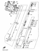 FRONT FORK for Yamaha VIRAGO 1991