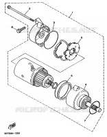 STARTER MOTOR for Yamaha VIRAGO 1991