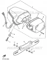 TAIL LIGHT for Yamaha VIRAGO 1991