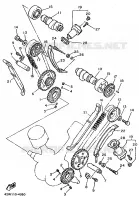 CAMSHAFT / TIMING CHAIN for Yamaha VIRAGO 1991