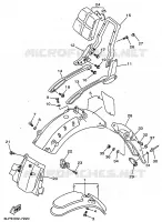 FENDER for Yamaha VIRAGO 1998