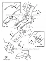 FENDER for Yamaha VIRAGO 1998