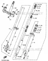 FRONT FORK for Yamaha VIRAGO 1998