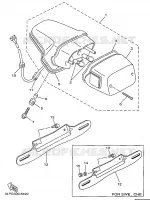 TAIL LIGHT for Yamaha VIRAGO 1998