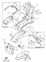 FENDER for Yamaha VIRAGO 1998