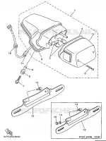 TAIL LIGHT for Yamaha VIRAGO 1998