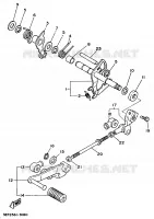 GEAR SHIFT SHAFT / LEVER for Yamaha VIRAGO 1998