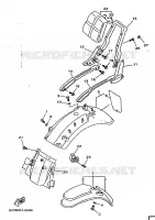 FENDER for Yamaha VIRAGO 1998