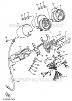 SPEEDOMETER for Yamaha VIRAGO 1998