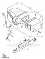 TAIL LIGHT for Yamaha VIRAGO 1998