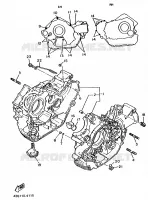 CRANKCASE for Yamaha VIRAGO 1991