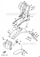 FENDER for Yamaha VIRAGO 1991