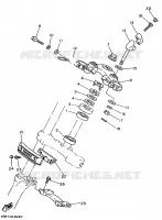 STEERING for Yamaha VIRAGO 1991
